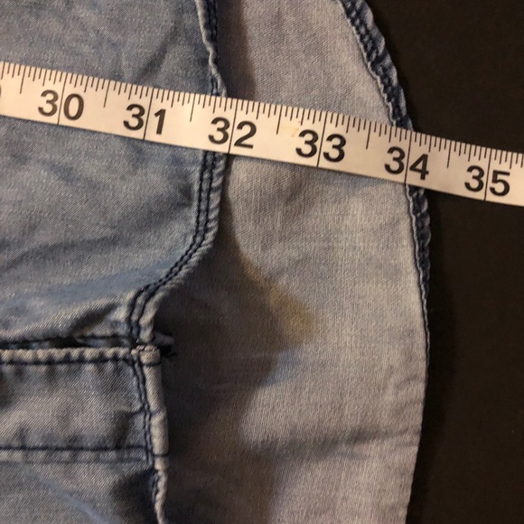 XS AQUA Chambray Dress like Denim - Picture 7 of 13